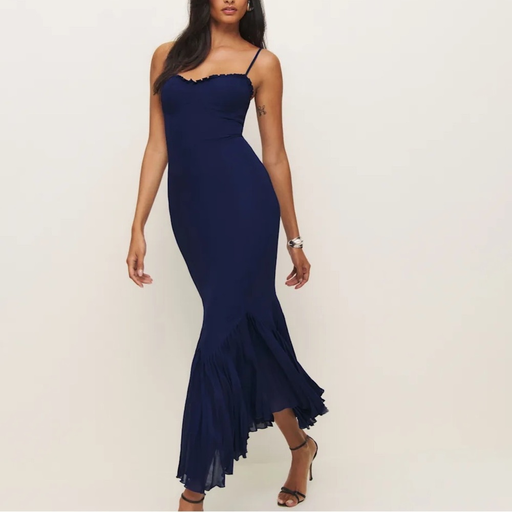 NWT Reformation Aiko Dress - Danube